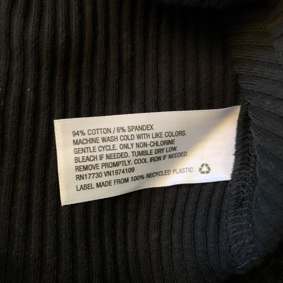 Women's Black Sleeveless Zip-Front Polo Bodycon Mini Dress - Picture 3 of 4